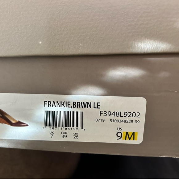 Franco Sarto sz 9 Brown - Picture 3 of 3